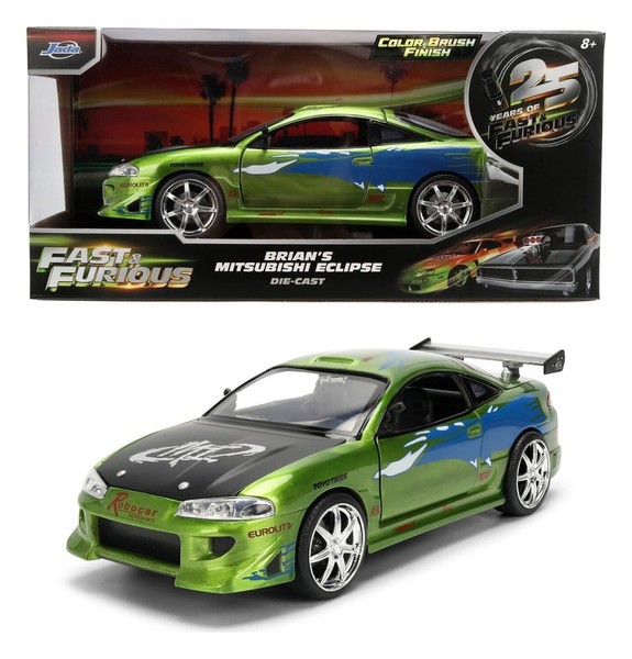 Fast & Furious Druckgussfahrzeug 1:24 Anniversary Mitsubishi 19 Cm Jada Toys-image