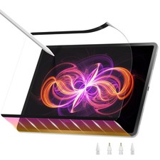 YEBOS Magnetic Paper-Feel Screen Protector for iPad Pro 13 2024 Black