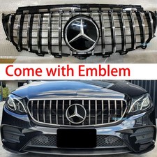 Grille W/Emblem For Mercedes Benz W213 S213 E Class E300 E400 Grill 2016-2020