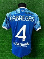 Maglia Como FABREGAS Match Worn Unwashed Shirt Indossata Jersey Camiseta Trikot