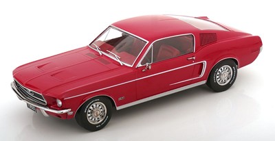 1:18 KK-Scale Ford Mustang GT Fastback 1968 red