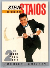 #20 Steve Staios 1991 Arena Draft Picks NHL