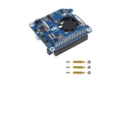 Power Over Ethernet PoE HAT for Raspberry Pi 4B/3B with Cooling Fan USB Ou...