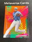 2026 Topps Finest Rare Orange X-Fractor #253 James Wood 11/25 Nationals