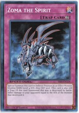Yugioh - Zoma the Spirit SS05-ENA28 1st Edition - Speed Duel Decks: Twisted Nigh