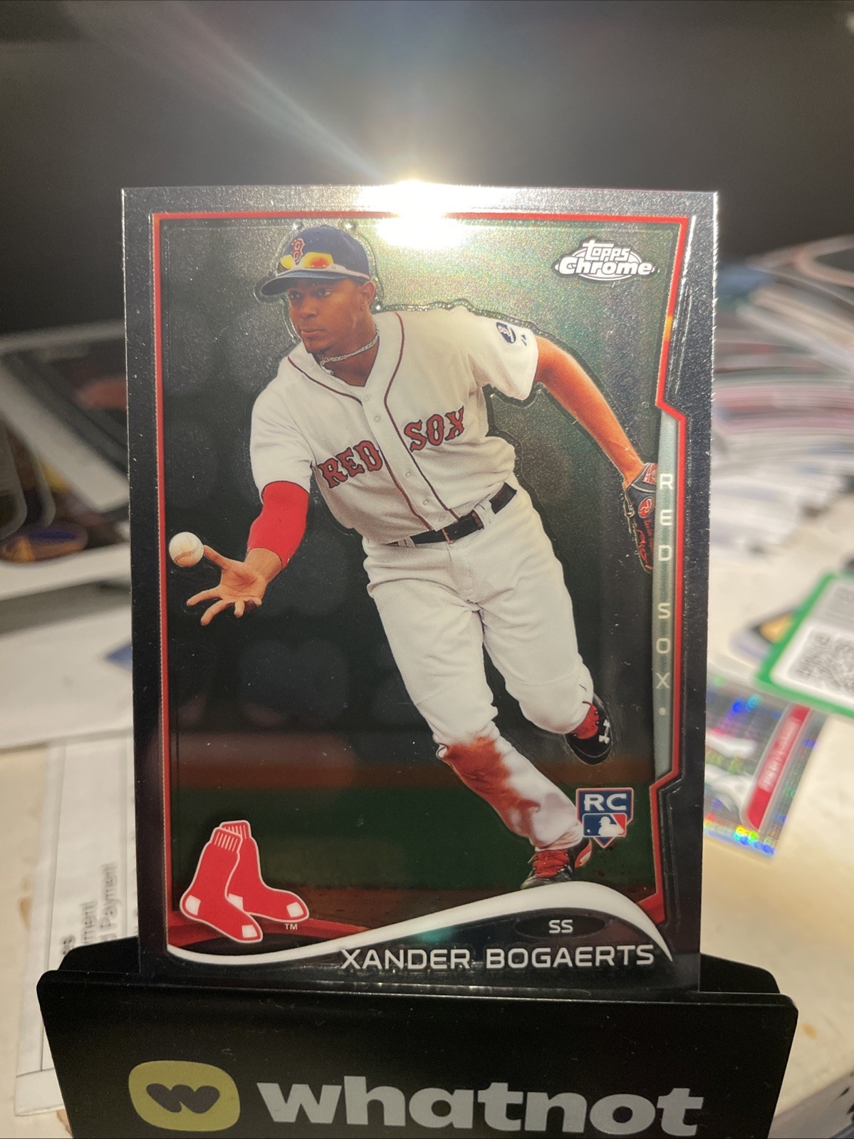 XANDER BOGAERTS Rookie Refractor 2014 Topps Chrome Baseball #25