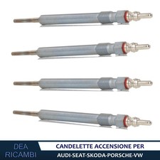 4x Stecker Zündung für Audi Tt (8J_, Fv _) 2.0 Tdi + Roadster 2008- CD2127