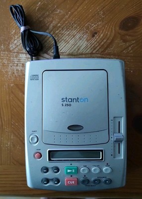 Stanton S-250 Tabletop Pitch Control CD Player DJ Equipment. Used. Tested/Works.