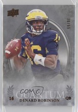 2013 Upper Deck Quantum 36/65 Denard Robinson #69 10p3