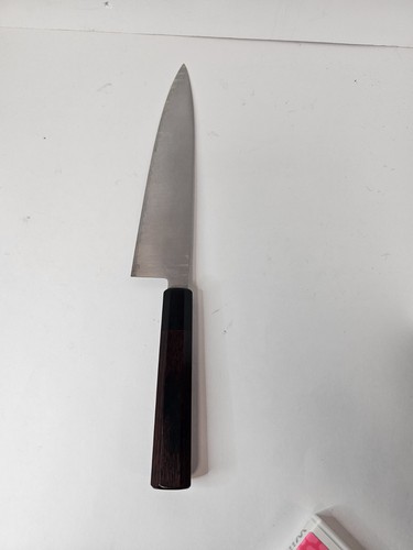 Sujihiki gyuto knife 235 mm octagonal handle - Picture 3 of 6