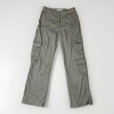 Abercrombie & Fitch Women's Cargo Pants 28 / 6 R Olive Army Green Casual Gorp