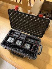 Anton Bauer 150 Cine & Core SVX Nano 98 V-mount Camera Batts w/ Charger & Case