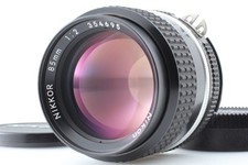 Nikon Ai-S Ais Nikkor 85mm f/2 MF Portrait Prime Lens Tested w/ Caps for Nikon F
