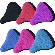 Extra Soft 3D Gel Bike Seat Cover Anti Slip Breathable Bicycle Saddle Cushion