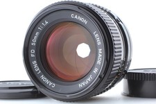  Top MINT Canon New FD NFD 50mm f1.4 MF Standard Lens From JAPAN