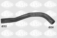 KÜHlerschlauch Rechts Oben Sasic SWH6657 FÜR Ford KÜHlmittelschlauch