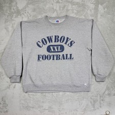Vintage 90  s Dallas Cowboys Russell Athletic Crewneck Sz XL NFL Sweatshirt USA