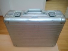 Originale RIMOWA Attache Case TOPAS valigetta valigetta alluminio (pre-LVMH)!