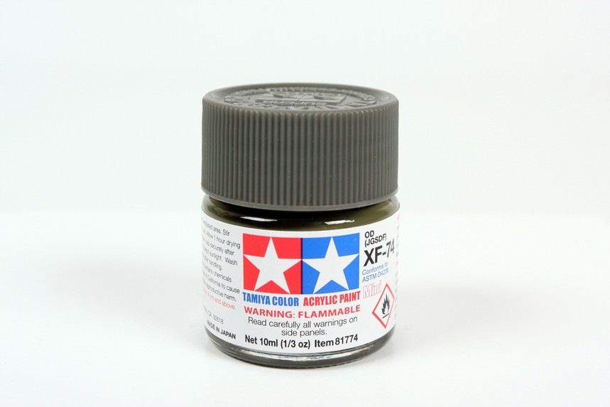 Tamiya XF-74 Od (Jgsdf)  Acrylic Paint 10ml