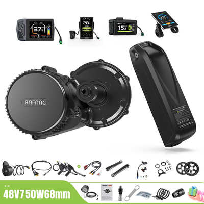Flowbikem1初期モデル用モーターキットbafang48v750w動作済み Bafang 48V750W68-100MM Mid Drive Motor Electric Bicycle Conversion