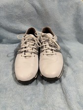 Adidas Tour 360 Boost Golf Shoes Leather Cleats Sneakers Size 8 EUC