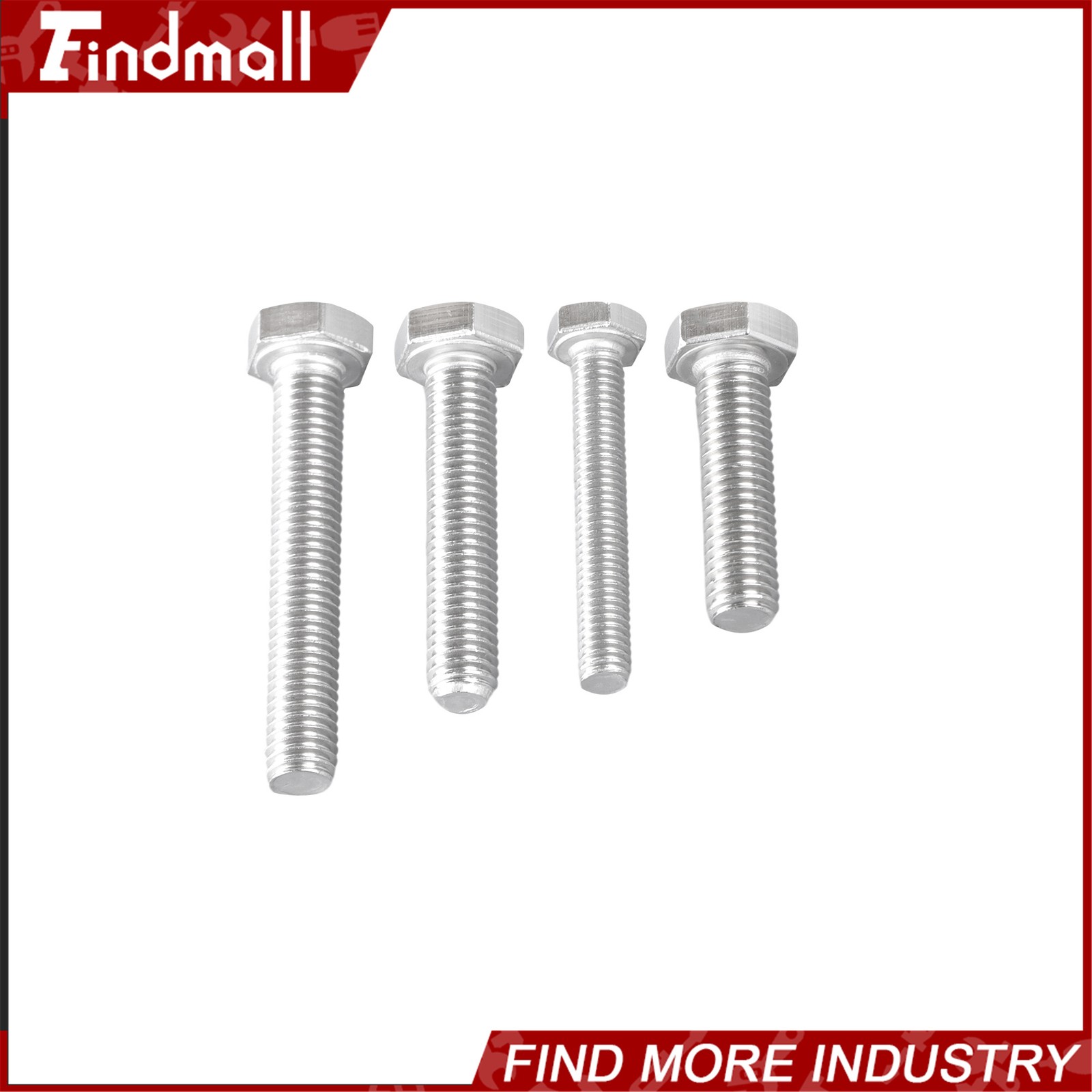 236PCS M6 M8 M10 Heavy Duty Bolts and Nuts Assortment Kit 304 Stainless Steel