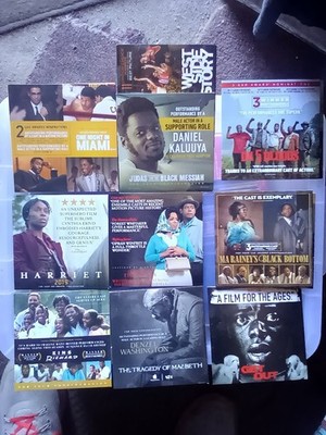 10 sag dvd get out macbeth harriet butler Miami bloods black Judas king messiah