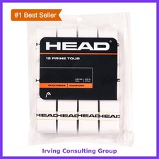 HEAD Prime Tour Overgrip White 12-Pack