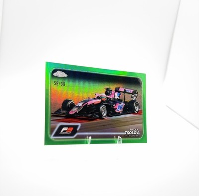 Topps F1 2024 Chrome Nikola Tsolov F3 Cars #138 ART Grand Prix /99