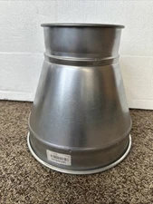 Nordfab Reducer Galvanized Steel 22ga 10" x 6" Duct