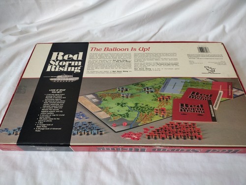 Vintage Board Game Red Storm Rising C1989 By TSR VGC - Picture 8 of 13