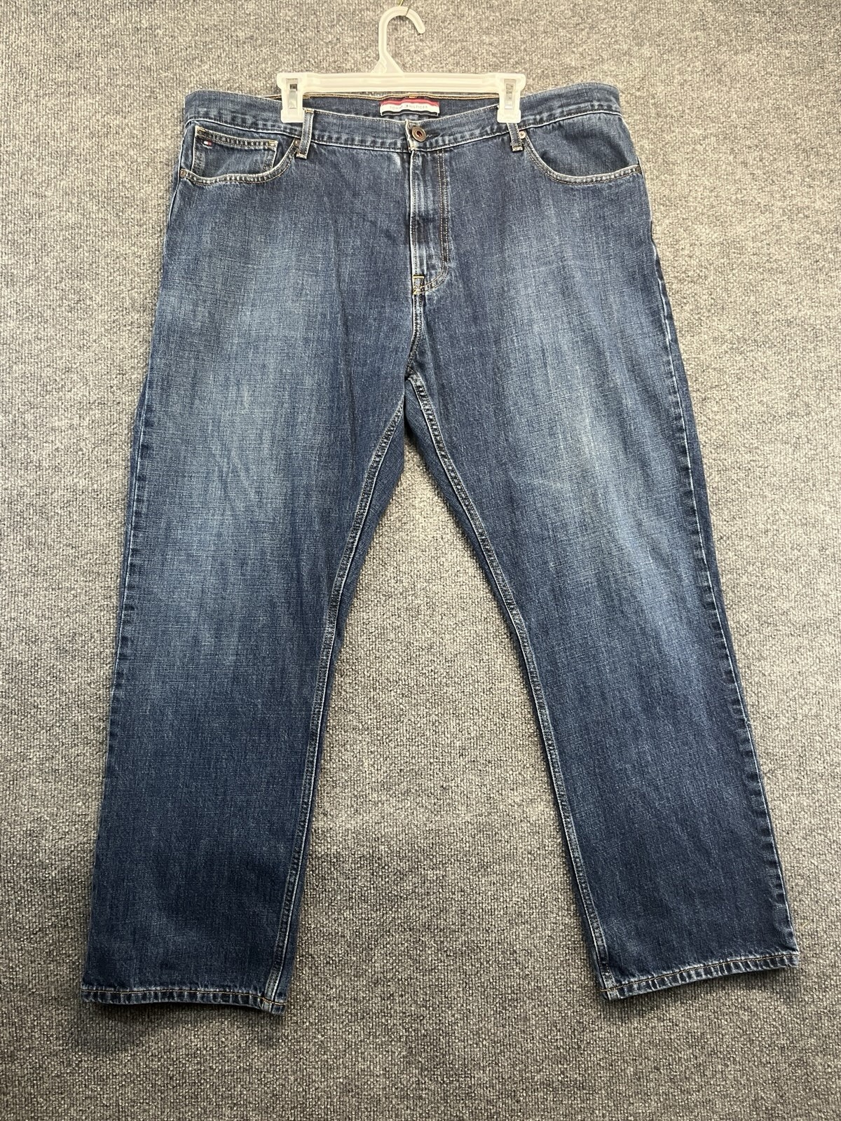 42x32 Straight Leg Medium Wash Denim Pants