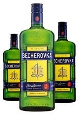 3 x Becherovka Kräuterlikör