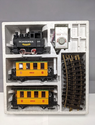 LGB The Big Train Steam Locomotive Passenger Set Original Box G