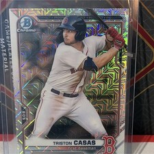 2021 Bowman Chrome Triston Casas #BCP-168 Boston Red Sox Prospects Baseball MLB