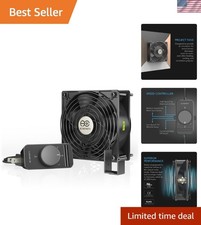 High Airflow 120mm Muffin Fan with Certification - Ideal for Doorways More