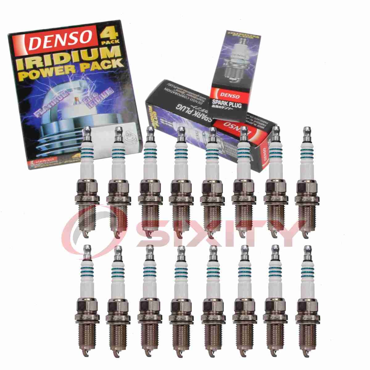 16 pc Denso Iridium Power Spark Plugs for 2005 Mercedes-Benz SLK55 AMG 5.5L xp