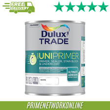 Dulux Trade Aqua UniPrimer White Multi-Surface Primer 1L 100% ORIGINAL ⭐⭐⭐⭐⭐