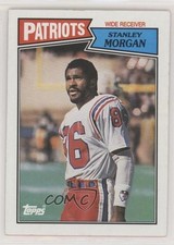 1987 Topps Stanley Morgan #101 0l4h
