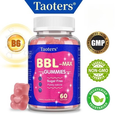 Bbl Max Gummies Boost Energy Lits Firms The Buttocks Enhances Curvy Silhouette