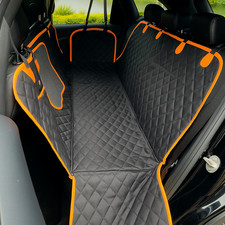 Dog Car Seat Cover for Back Seat, Waterproof Seat Protector Scratchproof ,Black