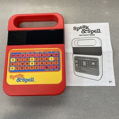 Classic Speak & N Spell Kahootz #09624 Electronic Learning Game Works EUC