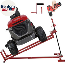 Lawn Mower Lift Jack, Telescopic Maintenance Jack for Riding Lawn