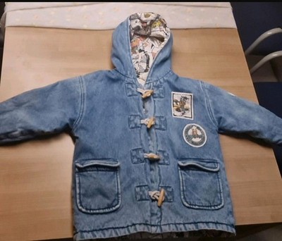 Mickey Mouse Jeansjacke 80er/90er Usa Vintage Kids, American Bear *Rare**Top*