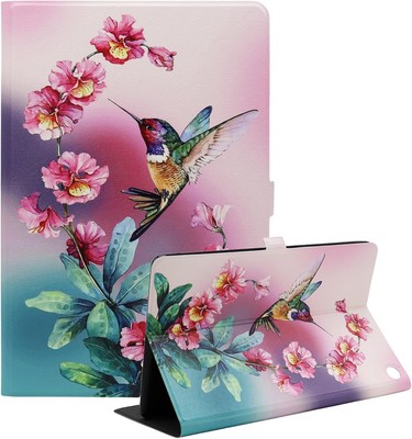Amazon Kindle Fire HD 10 and 10 Plus 10.1'' Tablet Case 02 Cute Bird 