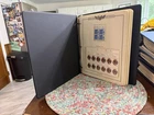 US STAMP COLLECTION IN  US STAMP ALBUM VERY NICE ALL PICTURED US PLATE BLOCKS
