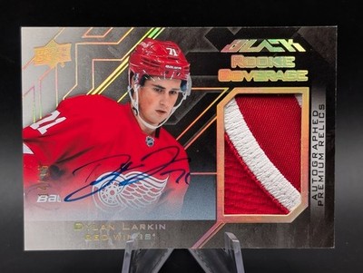 2015-16 UD Black Rookie Coverage RCOV-DL Dylan Larkin RPA 14/15 NICE!