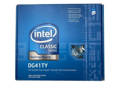 INTEL DG41TY microATX DDR2 Motherboard LGA775 Socket T Intel G41 Eaglelake-G