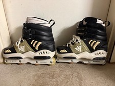 Rollerblade TRS Alpha Black & White Size 45.5 / US 12 Good Condition