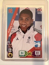 2010 Panini Adrenalyn XL 2012 Summer Olympics Anthony Joshua #096 Rookie Card RC